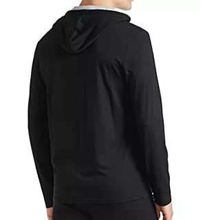 Supreme Comfort Long Sleeve Hoodie PoBlac 2XL