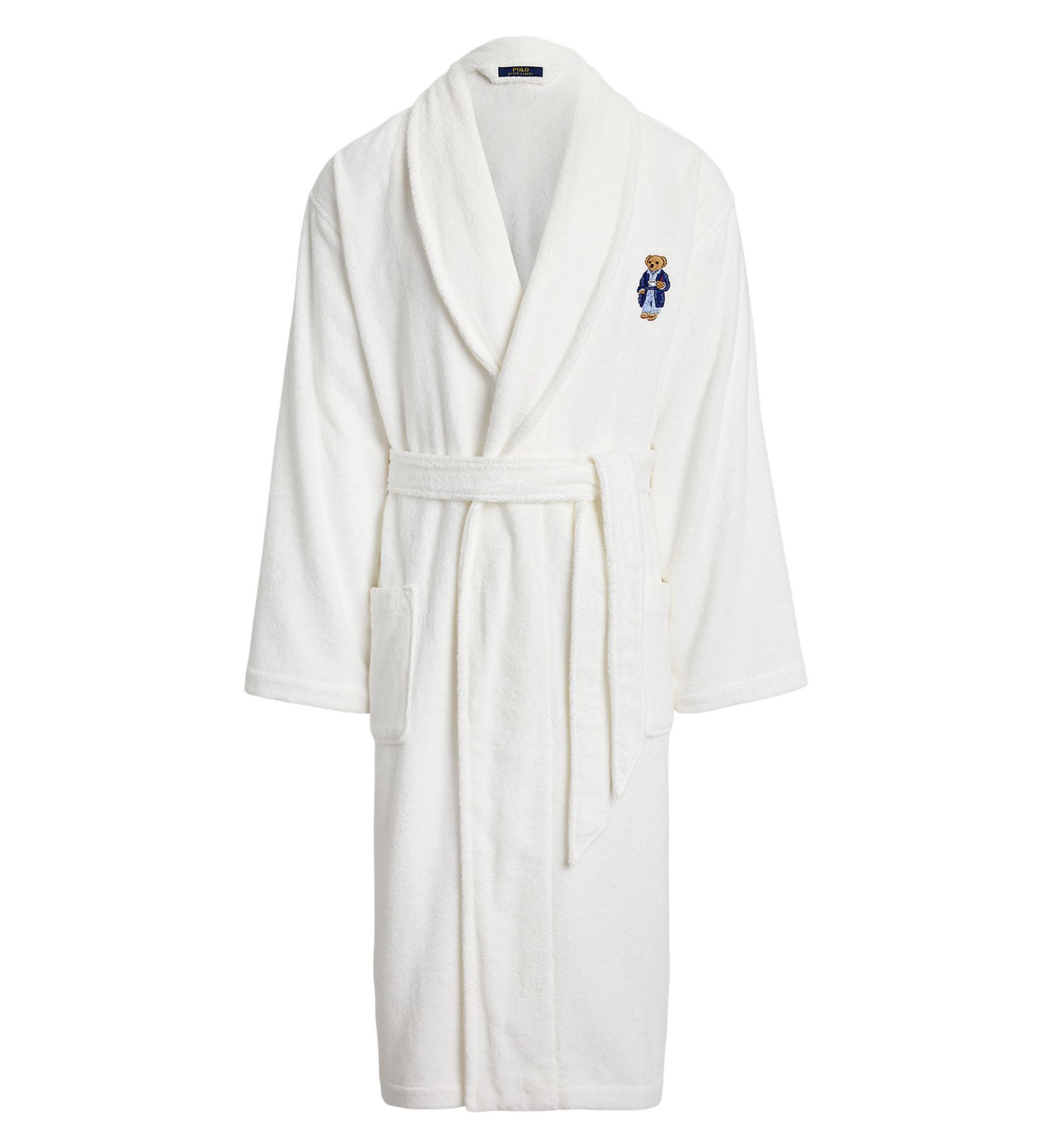 Loop Terry Bear Robe White/Morning Bear L/XL