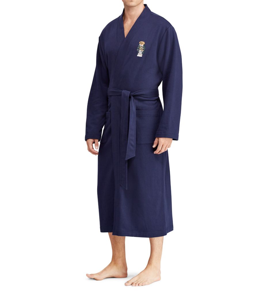 Fleece Kimono Polo Bear Robe
