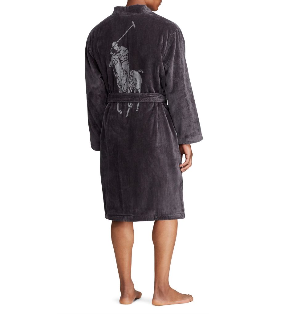 Terry Velour Kimono Pony Player Robe