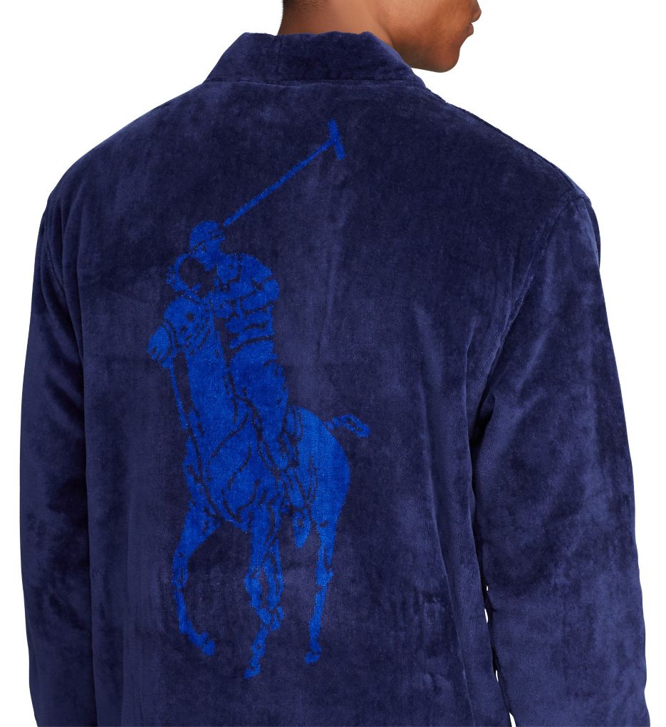 Terry Velour Kimono Pony Player Robe-cs1