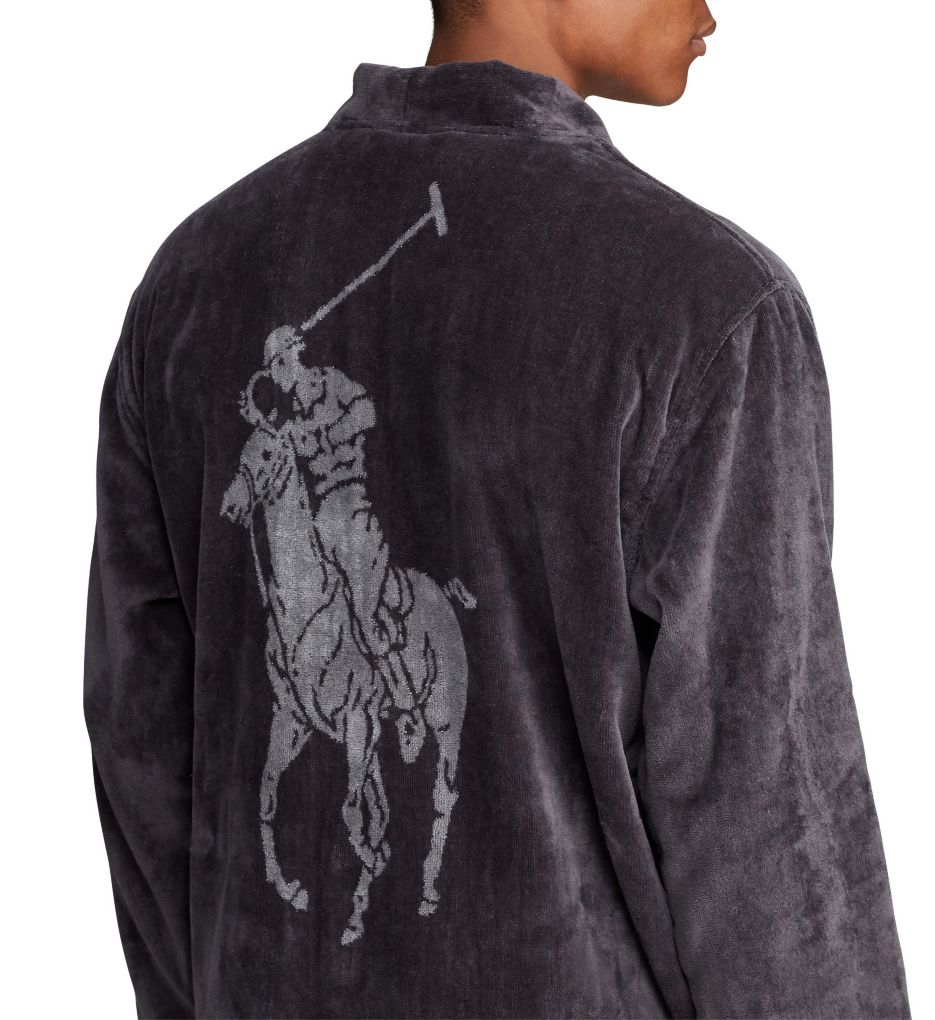 Terry Velour Kimono Pony Player Robe-cs2