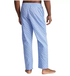 Printed 100% Cotton Classic Fit Woven Pajama Pant Monogram Print M