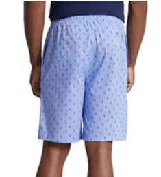 Printed 100% Cotton Classic Fit Woven Sleep Short Monogram Print S