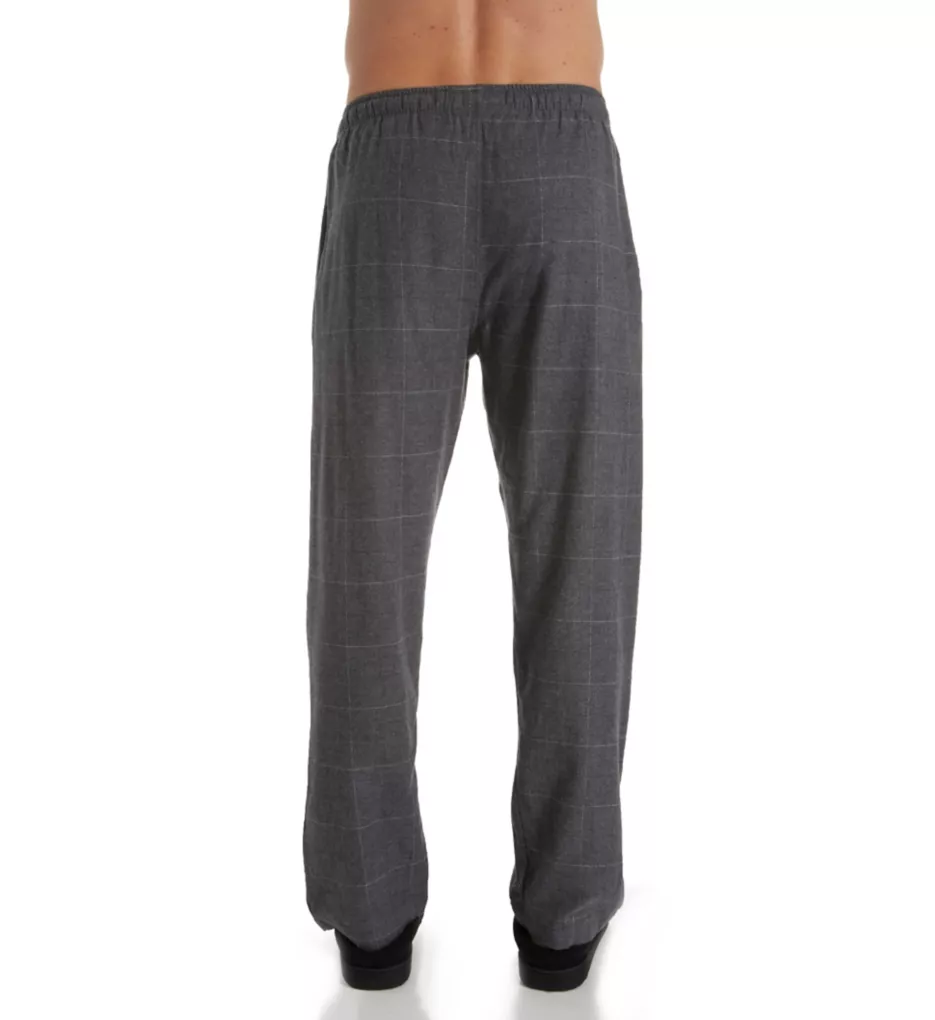 Tall Man Flannel Pajama Pant Charcoal Grey/Cream XLT