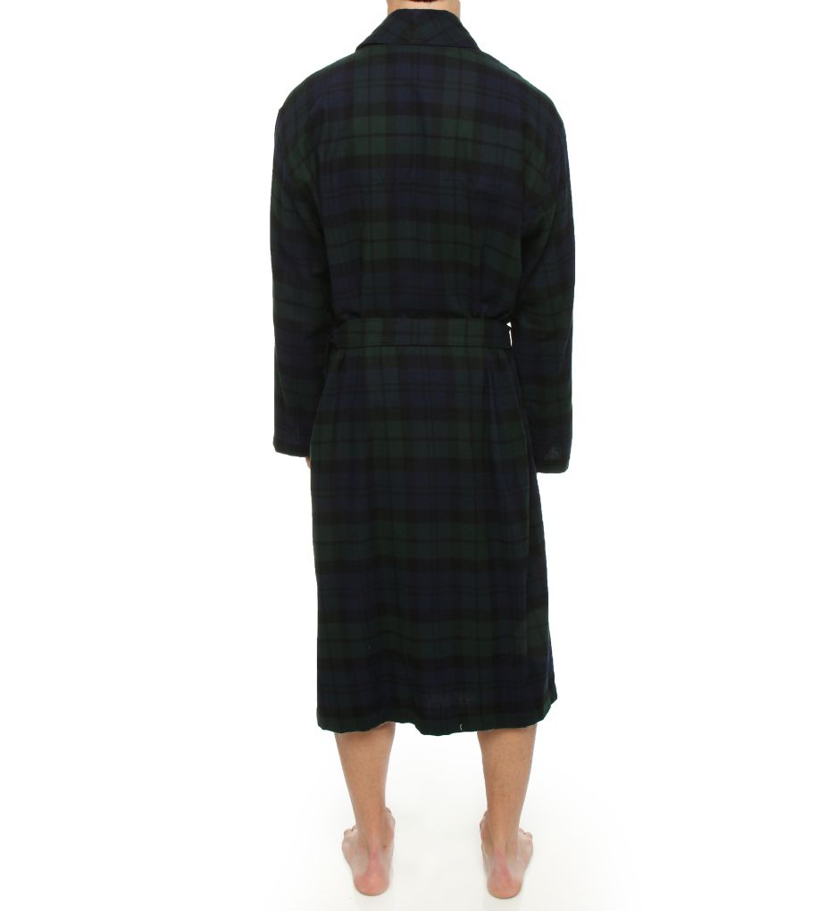 ralph lauren flannel robe