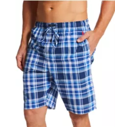 Classic Woven Sleep Short Monroe Plaid/Red S