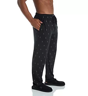 Pony Player Print Classic Pajama Pant Polo Black/Grey L