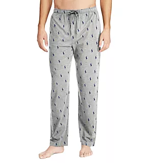 Pony Player Print Classic Pajama Pant Andover Heather/Navy L