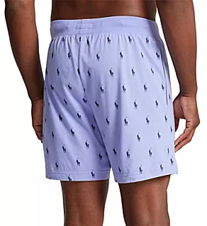 Tall Man Pony Player Classic Pajama Short Lafayette Blue/Cruise 3XLT