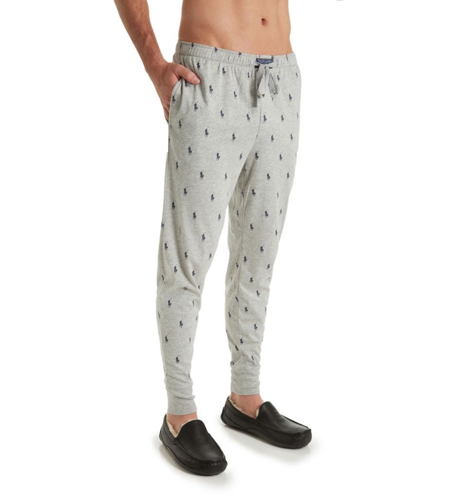 Allover pony cotton jogger sale