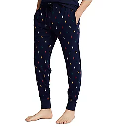 Tall Man Pony Player Classic Jogger Pant Navy/Colorful Pony 3XLT