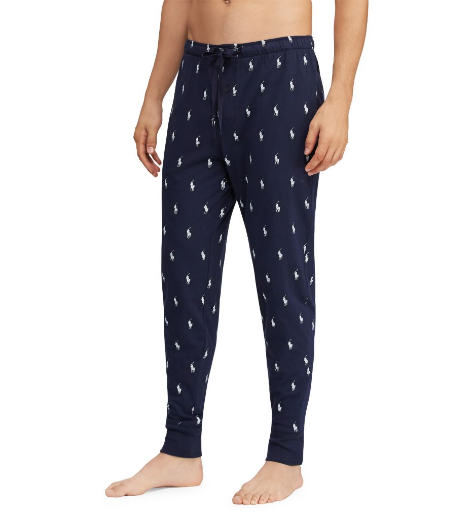 ralph lauren pony print joggers