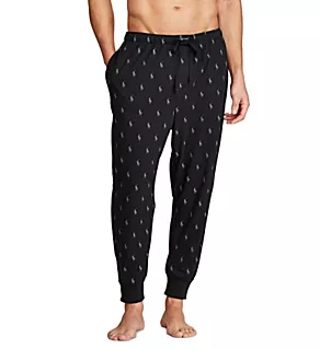 Pony Player Print Jogger Pant Polo Black/Grey XL