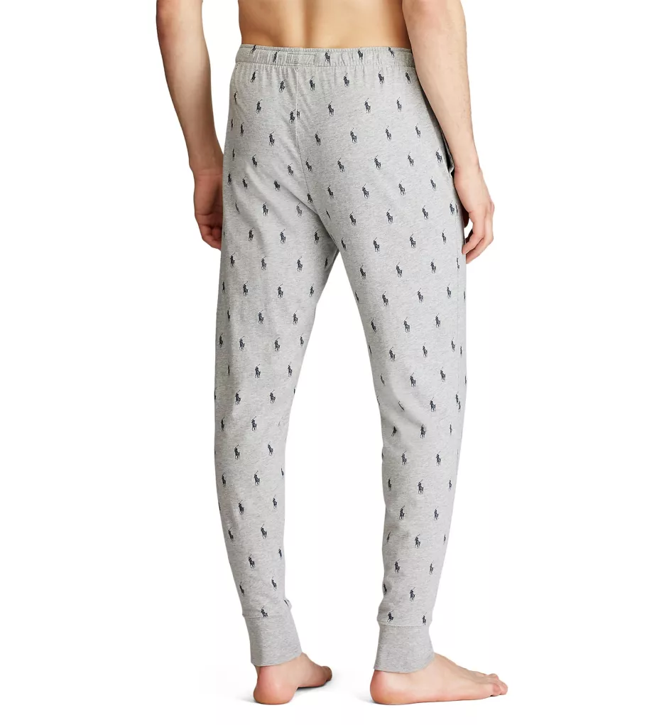 Pony Player Print Jogger Pant Andover Heather/Navy S
