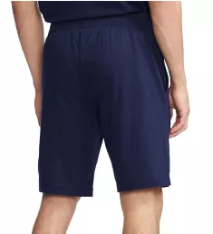 Big Man 100% Cotton Jersey Logo Sleep Short Navy/White/Red Logo 1X