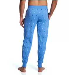 Ribbed Waistband Jogger Pant Harbor Island Blue L