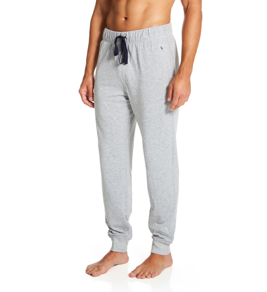 Pony Player Print Jogger Pant Andover Heather/Black S by Polo Ralph Lauren