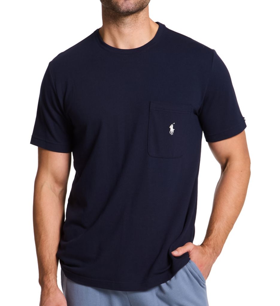 Polo Ralph Lauren Featherweight Mesh Short Sleeve Pocket Crew PKPPCR - Image 1