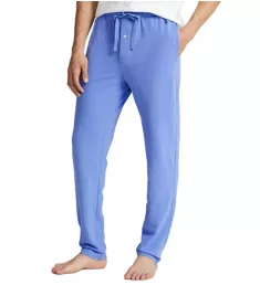 Knit Pique Cotton Stretch Pajama Pant Harbor Island Blue S