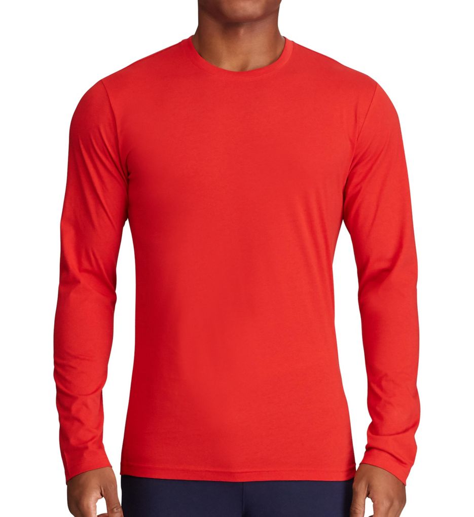 100% Cotton Long Sleeve Knit T-Shirt-fs