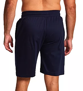 Tall Mercerized Cotton Pajama Short Cruise Navy/Gold Bugle 1XT