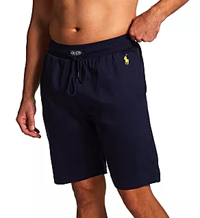 Big Man Mercerized Cotton Pajama Short Cruise Navy/Gold Bugle 1X