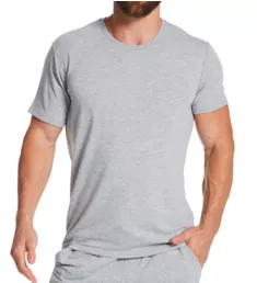 Short Sleeve Crew Neck Knit T-Shirt