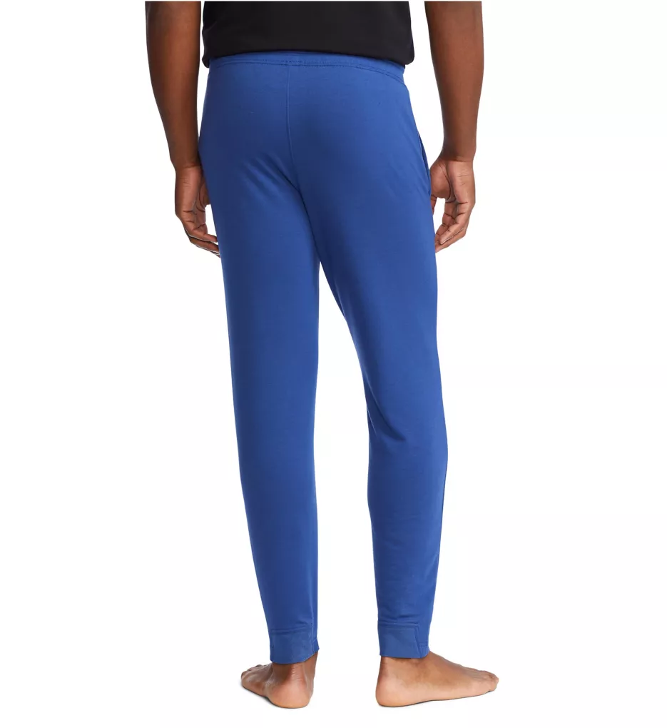 Mini Terry Pajama Pant Annapolis Blue/Black L
