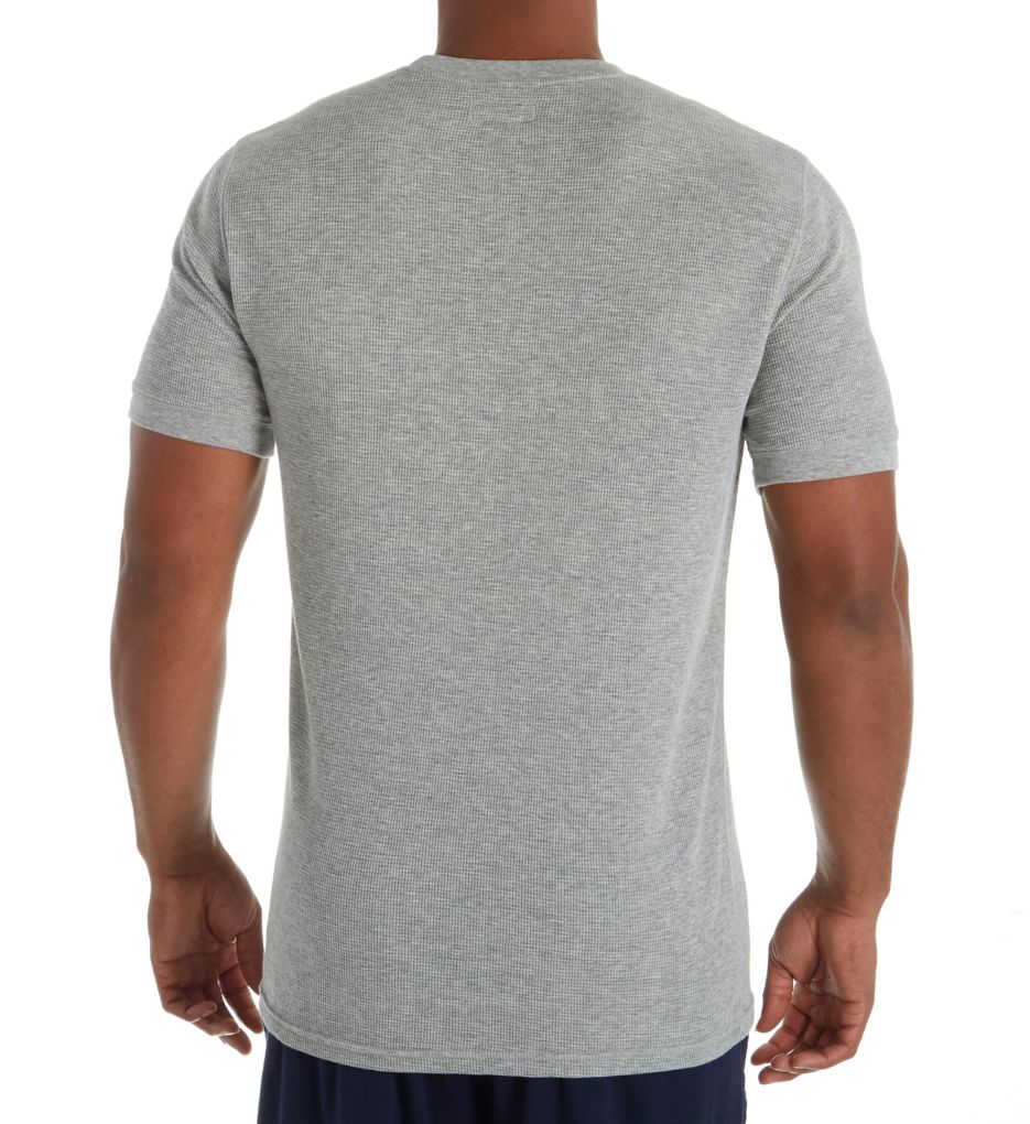 Lightweight Waffle Short Sleeve Crew Sleep Shirt