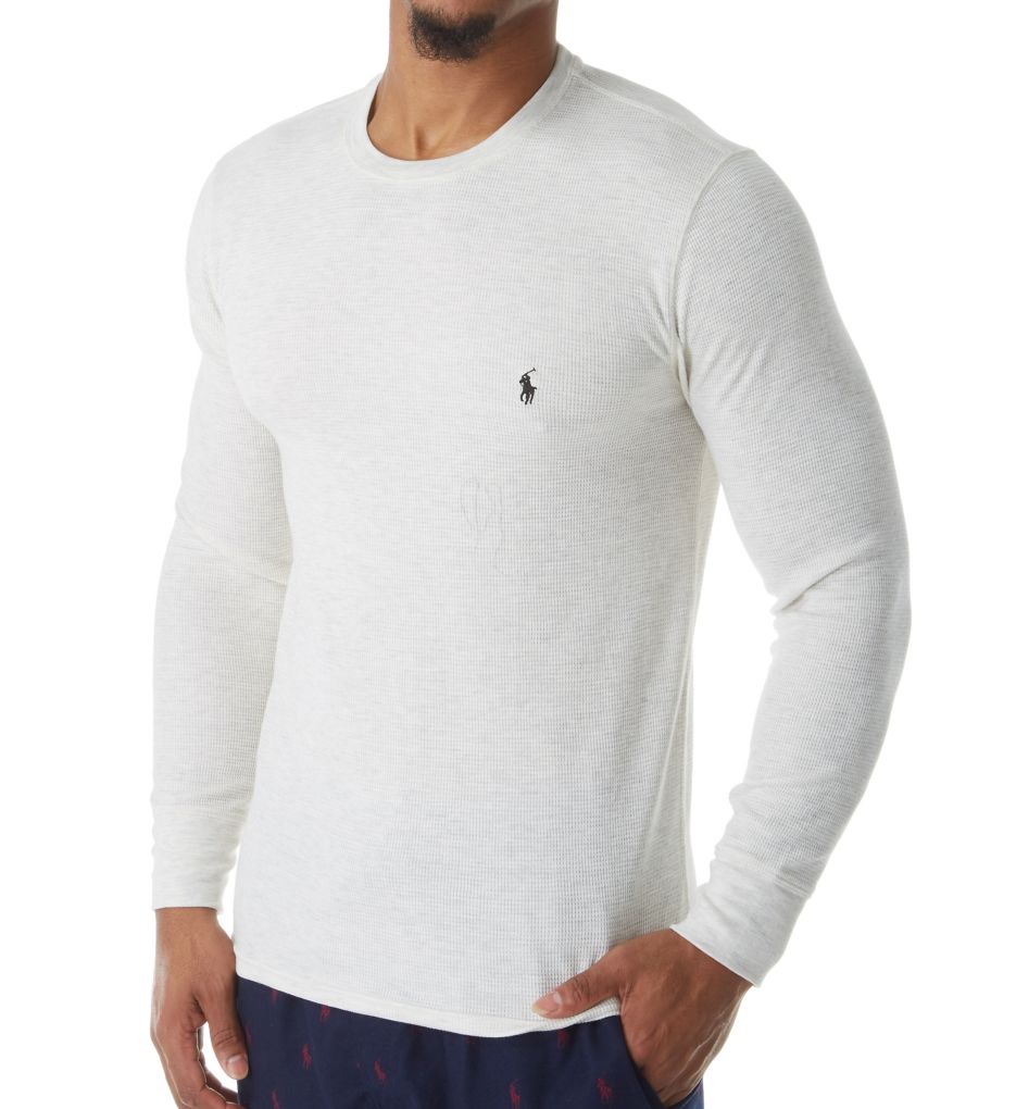 Relaxed Long Sleeve Waffle T-shirt Calvin Klein®