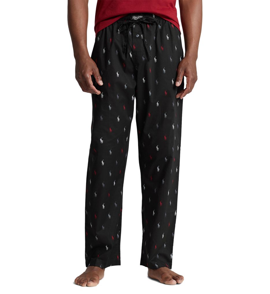 Polo Ralph Lauren Pony Player 100% Cotton Woven Pajama Pant R082RL - Image 1