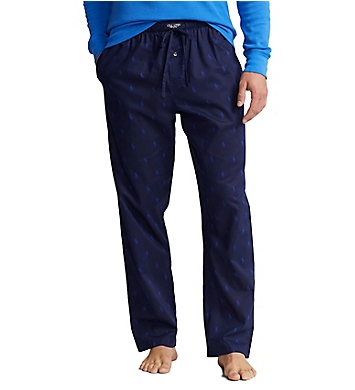 Polo Ralph Lauren Pony Player 100% Cotton Woven Pajama Pant