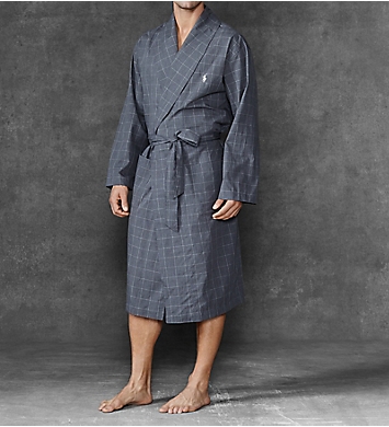 Polo Ralph Lauren Birdseye 100% Cotton Woven Robe