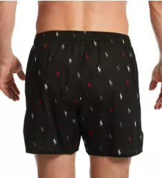 Printed Polo Player 100% Cotton Woven Boxer BKRWGY S