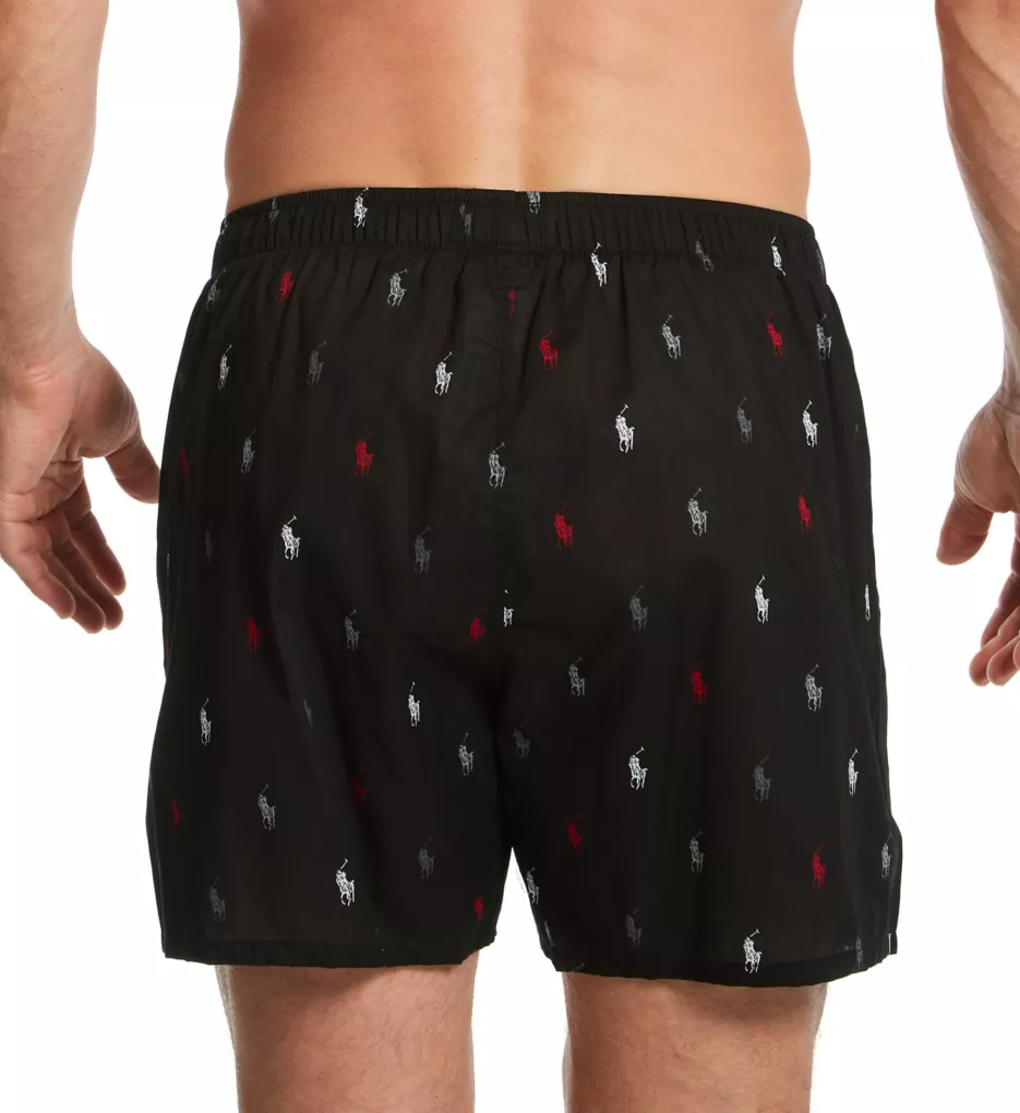 Printed Polo Player 100% Cotton Woven Boxer