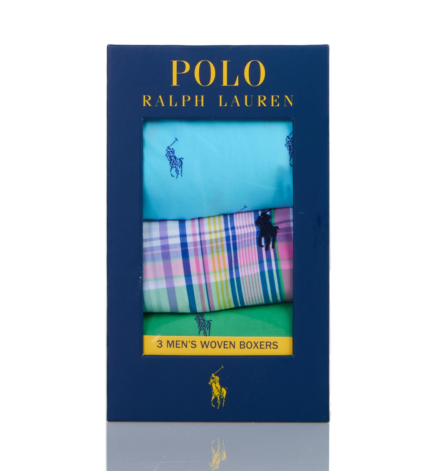 Polo Ralph Lauren Bear and Pony Woven Boxer Sets - 3 Pack R3B2P3 - Image 3