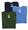 Polo Ralph Lauren Classic Fit 100% Cotton V-Neck Shirts - 3 Pack RCVNP3 - Image 4