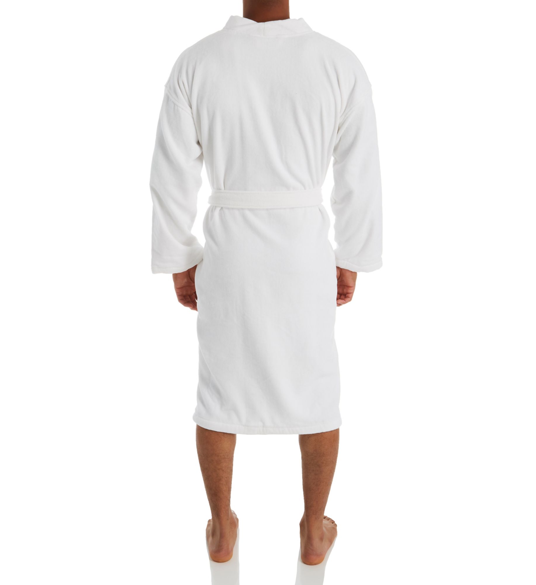 Polo Ralph Lauren 100% Cotton French Terry Robe WHT L/XL  - Image 2