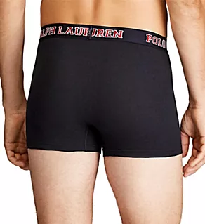 4D-Flex Breathable Mesh Trunks - 3 Pack Polo Black/Red/Andover XL