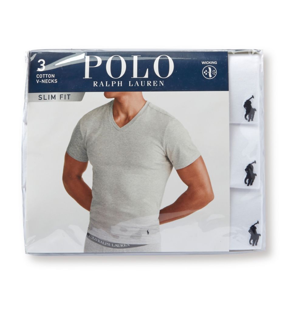 ralph lauren slim fit v neck t shirt