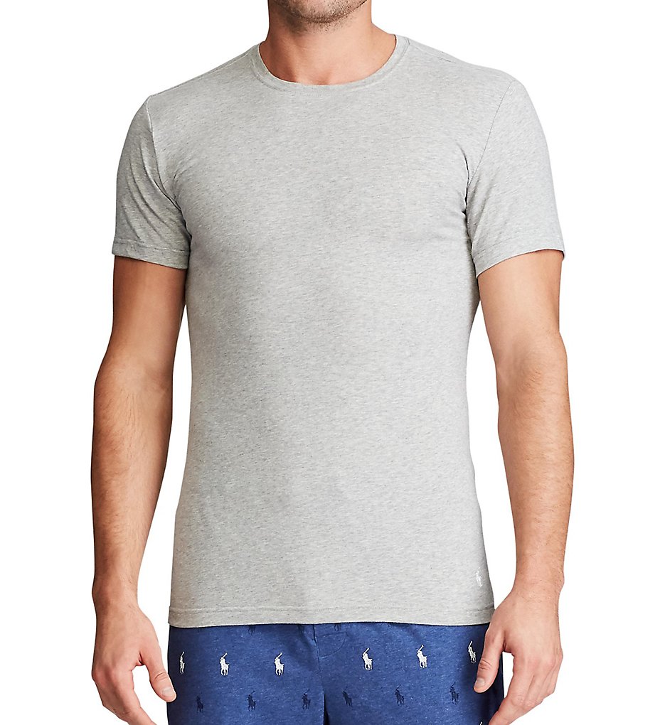 Polo Ralph Lauren Stretch Slim Fit Crew Neck T-Shirts - 3 Pack 