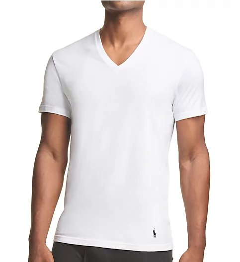 Polo Ralph Lauren Tall Man Stretch V-Neck T-Shirts - 3 Pack RWTVP3