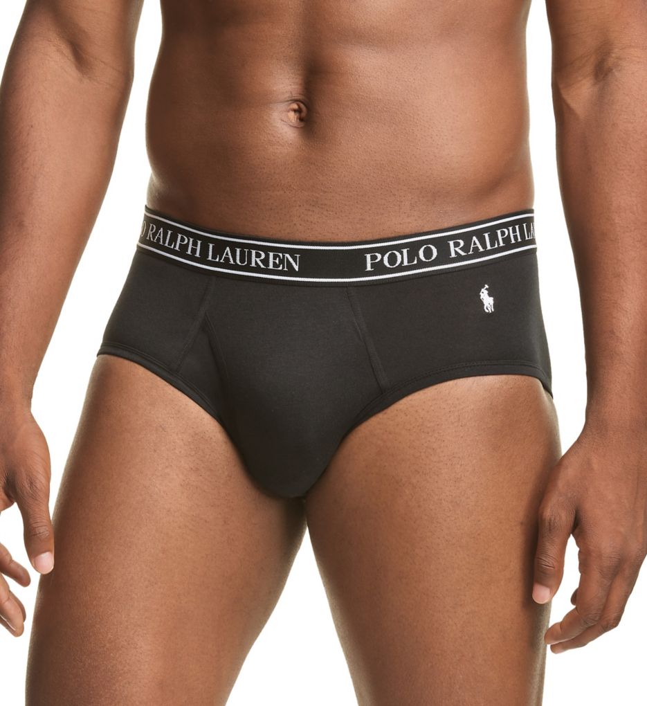 Polo Ralph Lauren Underwear 3-Pack Low Rise Stretch-Cotton Briefs