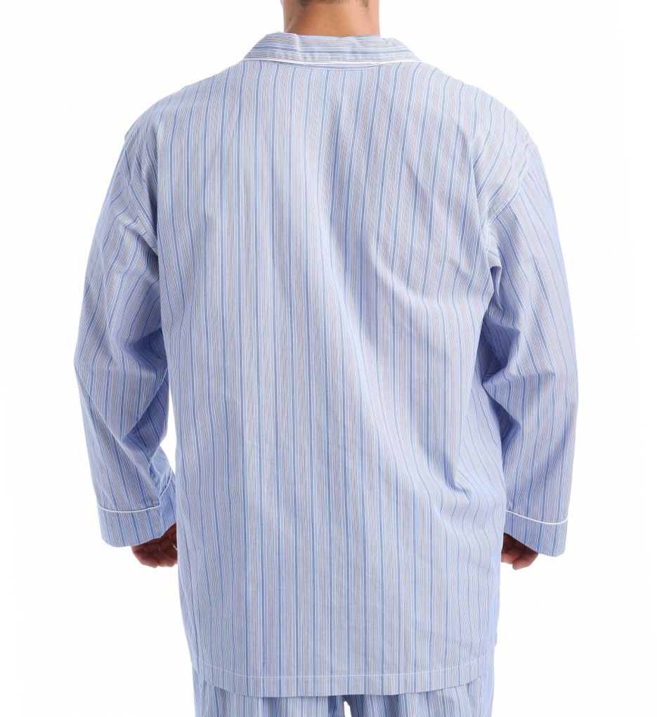 Big Man Woven Cotton Long Sleeve Pajama Top