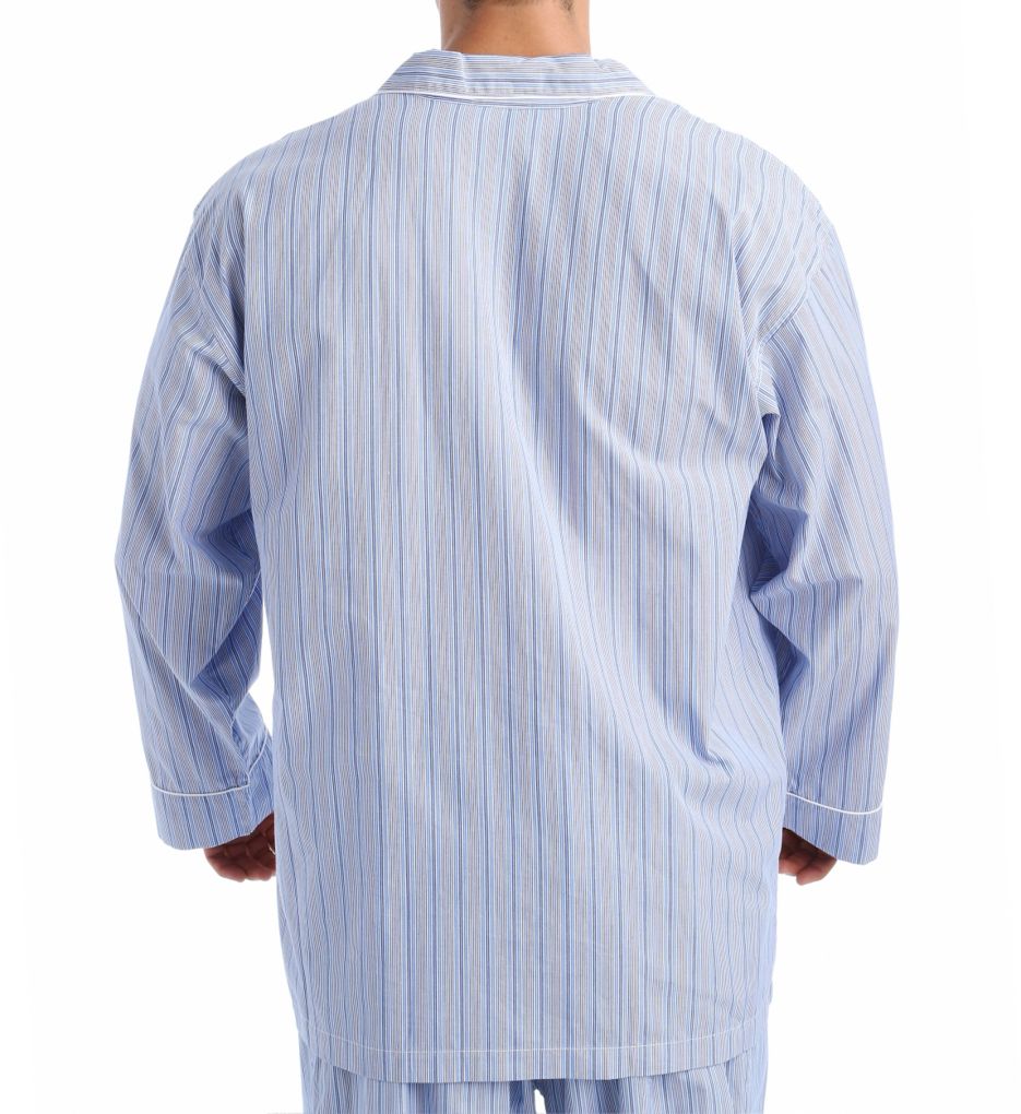 Tall Man Woven Cotton Long Sleeve Pajama Top