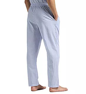 Big Man Printed Polo Woven Pajama Pant Blue Flower/Navy 4X