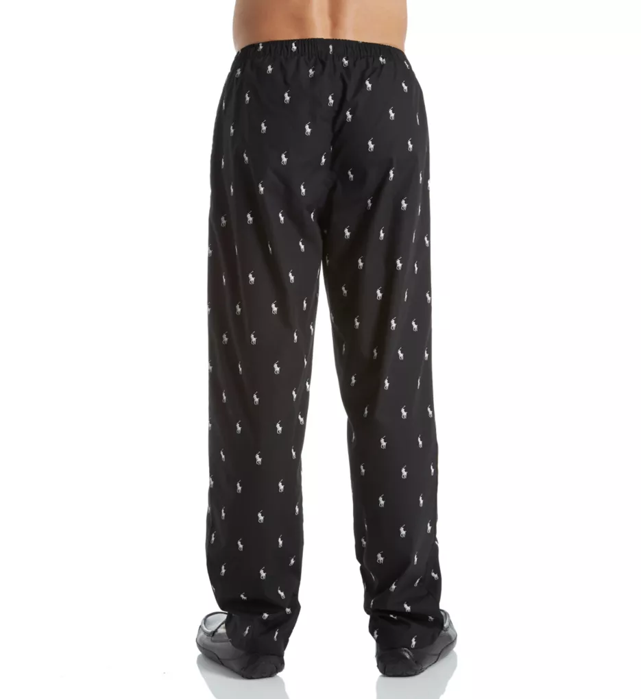Tall Man Printed Polo Woven Pajama Pant Andrew Stripe/Navy XLT