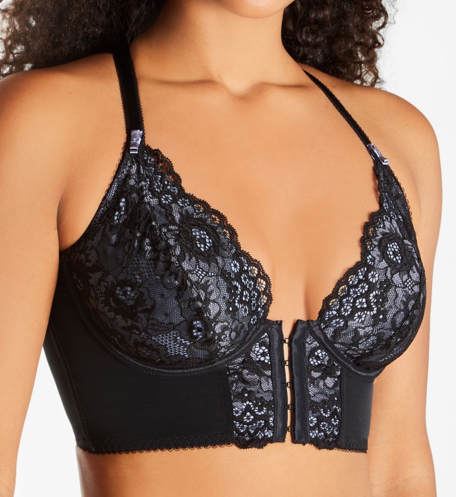 Opulence Front Fastening Underwired Bralette - Multi