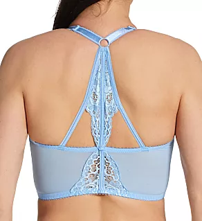 Opulence Front Close Underwire Bralette Powder Blue/Cream 32C